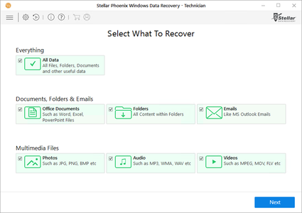 Stellar Phoenix Windows Data Recovery Technician 7.0.0.3 Portable