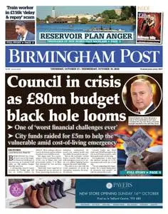 Birmingham Post – 13 October 2022