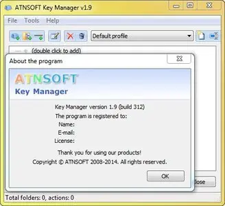 ATNSOFT Key Manager 1.9 Build 312 Portable