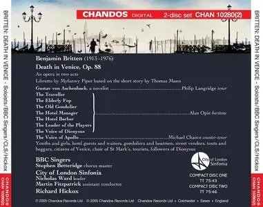 Richard Hickox, City of London Sinfonia - Benjamin Britten: Death in Venice (2005)
