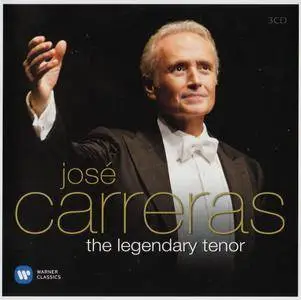 Jose Carreras - The Legendary Tenor (2016) {3CD Warner Classics 0190295923013}