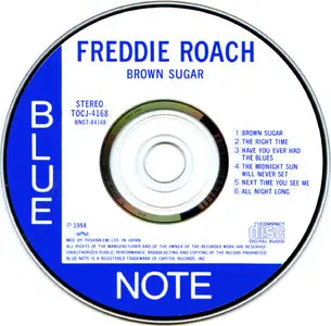 Freddie Roach - Brown Sugar (1965) [Remastered 1994]