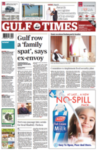Gulf Times - Qatar, 09.04.2014