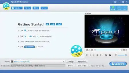 Tipard MXF Converter 9.2.12 Multilingual