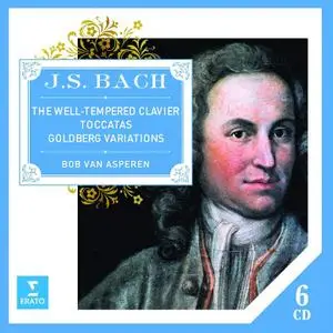 Bob van Asperen - Bach: Well-Tempered Clavier, Toccatas, Goldberg Variations [6CDs] (2012)