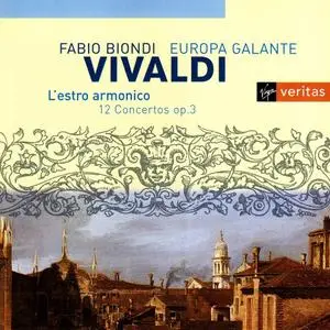 Fabio Biondi, Europa Galante - Antonio Vivaldi: L'estro armonico (1998)