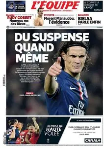 L'Equipe du Vendredi 7 Août 2015