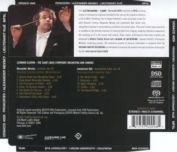 Leonard Slatkin - Prokofiev - Alexander Nevsky, Lieutenant Kijé (1979) (2005 Remastered) [24/88.2] **[RE-UP]**