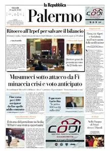 la Repubblica Palermo - 14 Aprile 2022