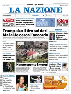 La Nazione Firenze - 12 Luglio 2025