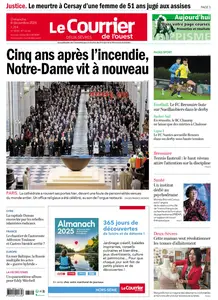 Le Courrier de l'Ouest Deux-Sèvres - 8 Décembre 2024