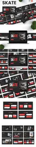 Skate - Skateboard Powerpoint Templates