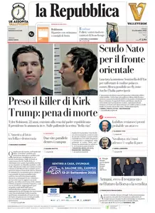 la Repubblica - 13 Settembre 2025