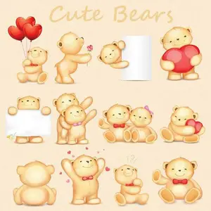Cute Bears Clipart