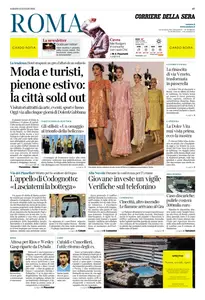 Corriere della Sera Roma - 12 Luglio 2025
