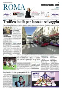 Corriere della Sera Roma - 25 Settembre 2025