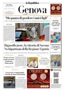 la Repubblica Genova - 8 Gennaio 2025