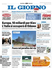 Il Giorno Como Lecco Sondrio - 11 Luglio 2025