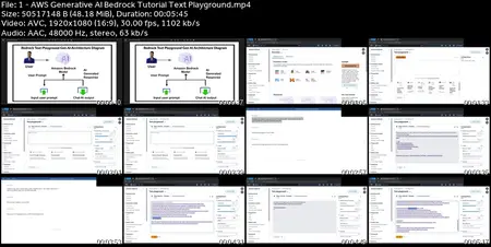 Generative AI & Amazon Bedrock Ultimate Hands-on Course 2025