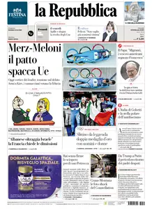 la Repubblica - 12 Febbraio 2026