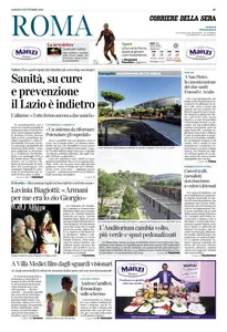 Corriere della Sera Roma - 6 Settembre 2025