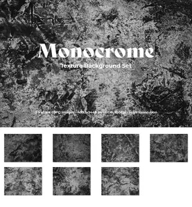 EE - Monocrome Texture Background Set 857RMCD