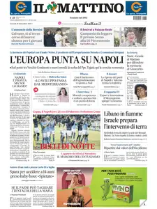 Il Mattino Napoli - 26 Settembre 2024