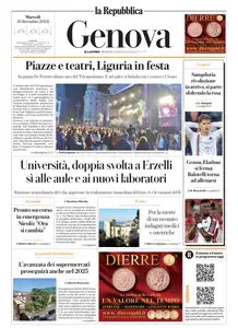 la Repubblica Genova - 31 Dicembre 2024