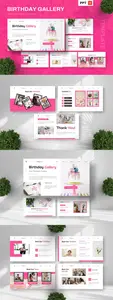 Birthday Gallery - Event Powerpoint Templates ZHGCCMW
