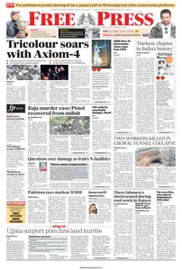 The Free Press Journal Bhopal - 26 June 2025