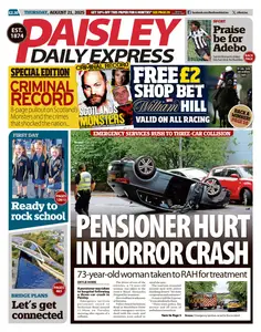 Paisley Daily Express - 21 August 2025