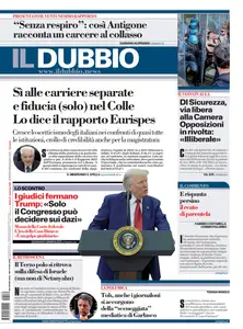 Il Dubbio - 30 Maggio 2025