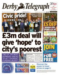 Derby Telegraph - 11 September 2025