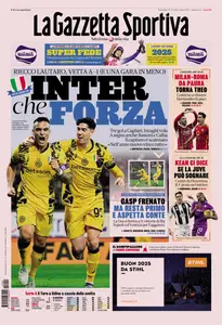 La Gazzetta dello Sport - 29 Dicembre 2024