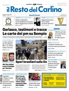 Il Resto del Carlino Ascoli Fermo - 22 Maggio 2025