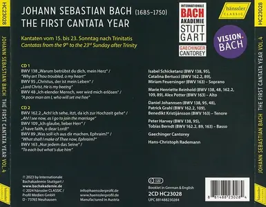 Hans-Christoph Rademann, Gaechinger Cantorey - Johann Sebastian Bach: The First Cantata Year Vol.4 (2024)