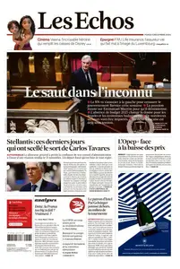 Les Echos du Mardi 3 Décembre 2024