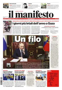 il Manifesto - 20 Maggio 2025