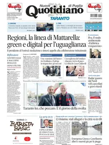 Quotidiano di Puglia Taranto - 21 Ottobre 2024