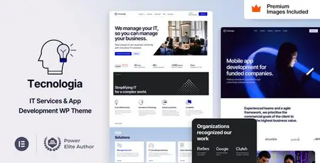 EE - Themeforest - Tecnologia - IT SAAS Software Technology WordPress Theme 45235582 v4.0