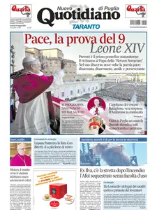 Quotidiano di Puglia Taranto - 9 Maggio 2025