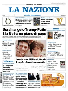 La Nazione Pistoia Montecatini - 22 Ottobre 2025