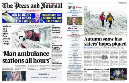 The Press and Journal Highlands and Islands – October 30, 2017