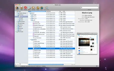 BetterZip v2.3.4 Mac OS X