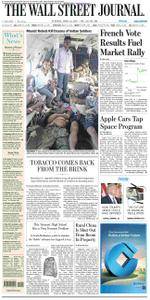 The Wall Street Journal Asia  April 25 2017