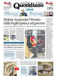 Quotidiano di Puglia Lecce - 27 Agosto 2022