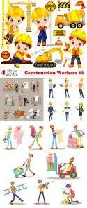 Vectors - Construction Workers 16
