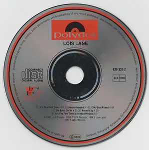 Loïs Lane - Loïs Lane (1989, Polydor # 839 337-2)