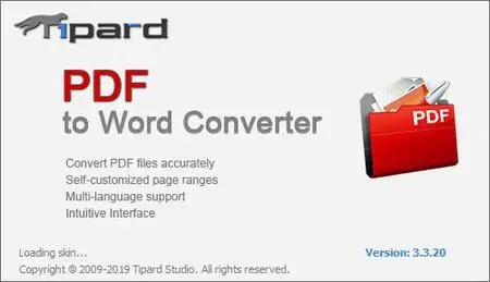 Tipard PDF to Word Converter 3.3.22 Multilingual Portable