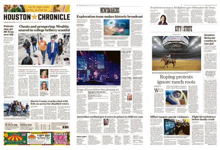 Houston Chronicle – March 13, 2019